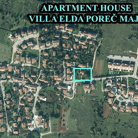 House Elda Beach Area Maj For Maximum 12 Persons ポレッチ